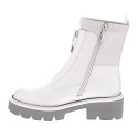 Botines Noa Harmon zapatos Mujer modelo 009791 Blanco Cremallera