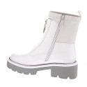 Botines Noa Harmon zapatos Mujer modelo 009791 Blanco Cremallera