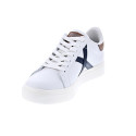 Zapatillas Munich zapatos Hombre modelo Rete 97 Blanco Cordón