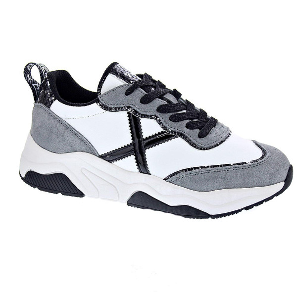 Zapatillas Munich zapatos Mujer modelo Wave 168 Blanco Cordón