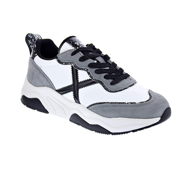 Zapatillas Munich zapatos Mujer modelo Wave 168 Blanco Cordón