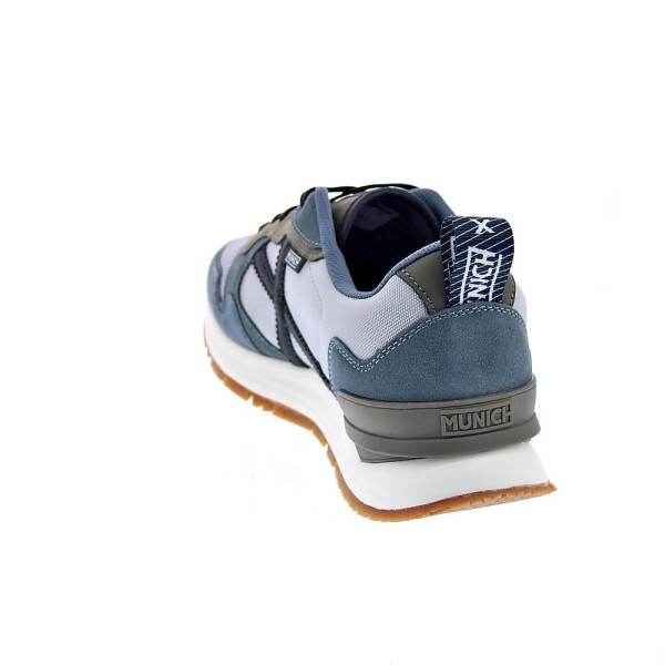 Zapatillas Munich zapatos Hombre modelo Avenue 18 Gris Cordón