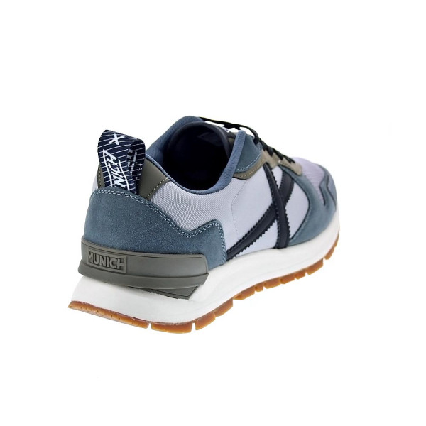 Zapatillas Munich zapatos Hombre modelo Avenue 18 Gris Cordón