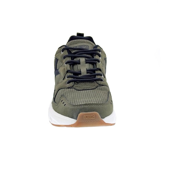 Zapatillas Munich zapatos Hombre modelo Runar 14 Verde Cordón