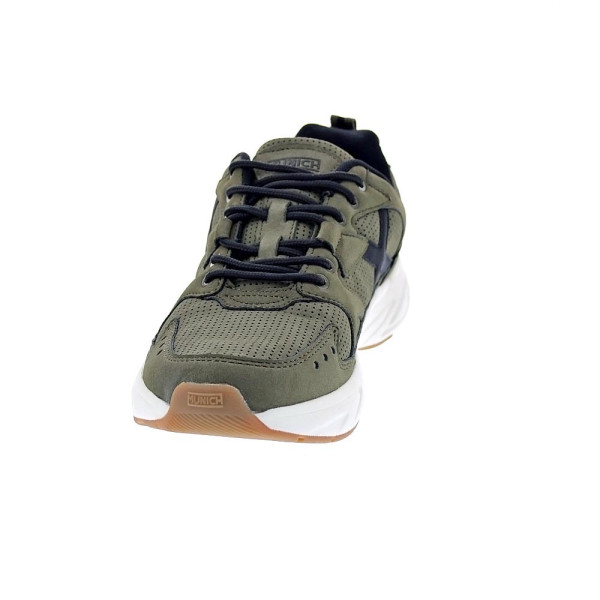 Zapatillas Munich zapatos Hombre modelo Runar 14 Verde Cordón