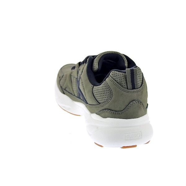 Zapatillas Munich zapatos Hombre modelo Runar 14 Verde Cordón