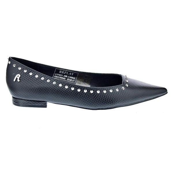 Bailarinas Replay zapatos Mujer modelo Perry Snake Negro 