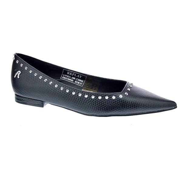 Bailarinas Replay zapatos Mujer modelo Perry Snake Negro 