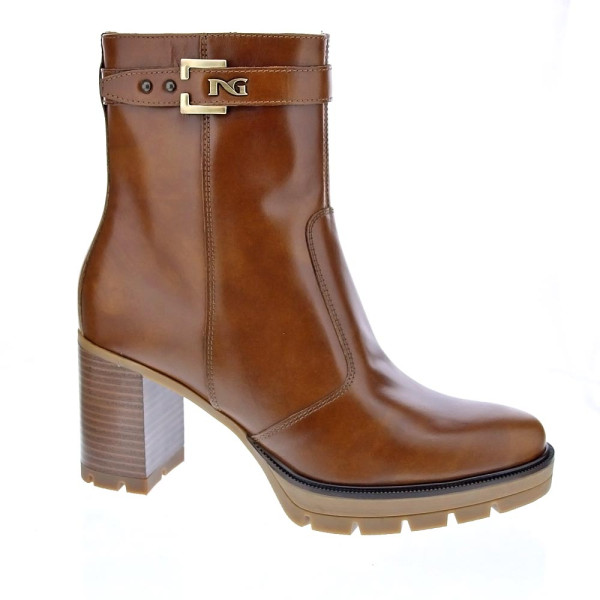 Botines Nero Giardini zapatos Mujer modelo I411854 Marrón Cremallera