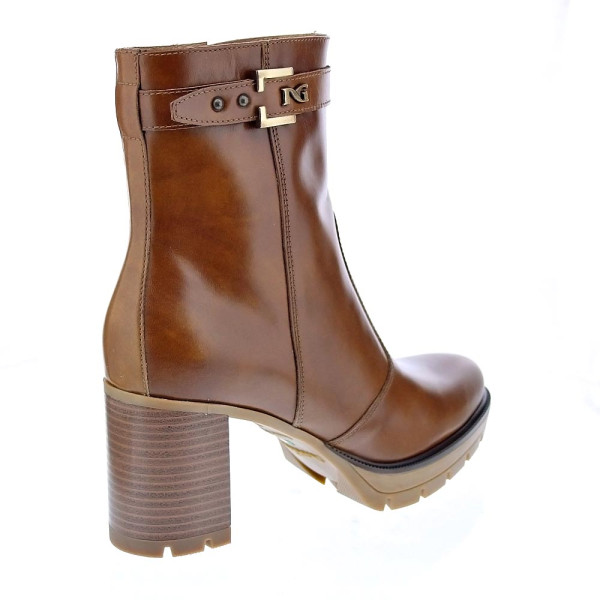 Botines Nero Giardini zapatos Mujer modelo I411854 Marrón Cremallera