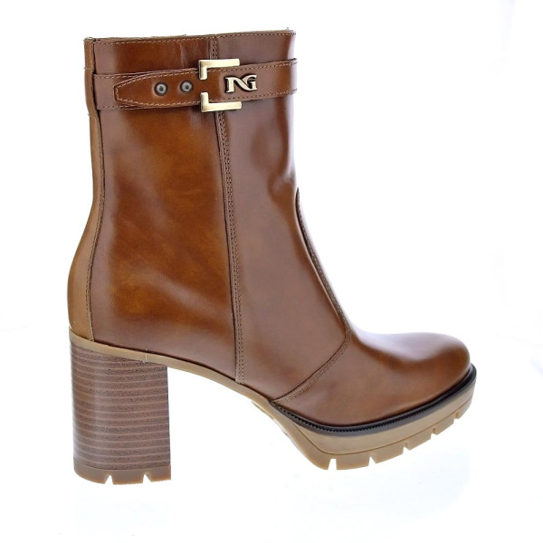 Botines Nero Giardini zapatos Mujer modelo I411854 Marrón Cremallera