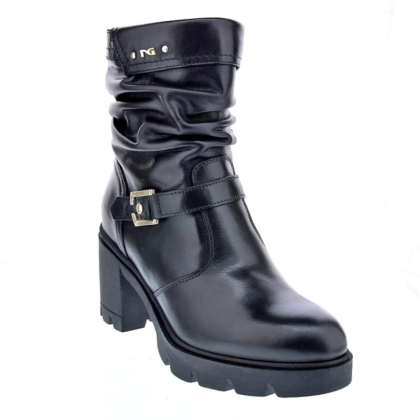 Botines Nero Giardini zapatos Mujer modelo I411904 Negro Cremallera