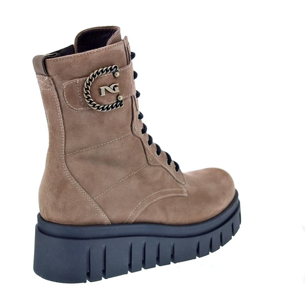 Botines Nero Giardini zapatos Mujer modelo I411921 Beige Cremallera