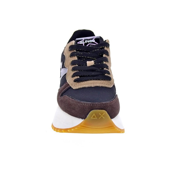 Zapatillas Sun68 AX zapatos Mujer modelo Big Stargirl Mix Negro 