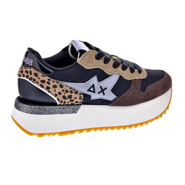 Zapatillas Sun68 AX zapatos Mujer modelo Big Stargirl Mix Negro 