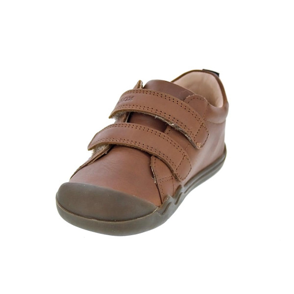 Botines Geox zapatos Niño modelo Steppieup Beige Velcro