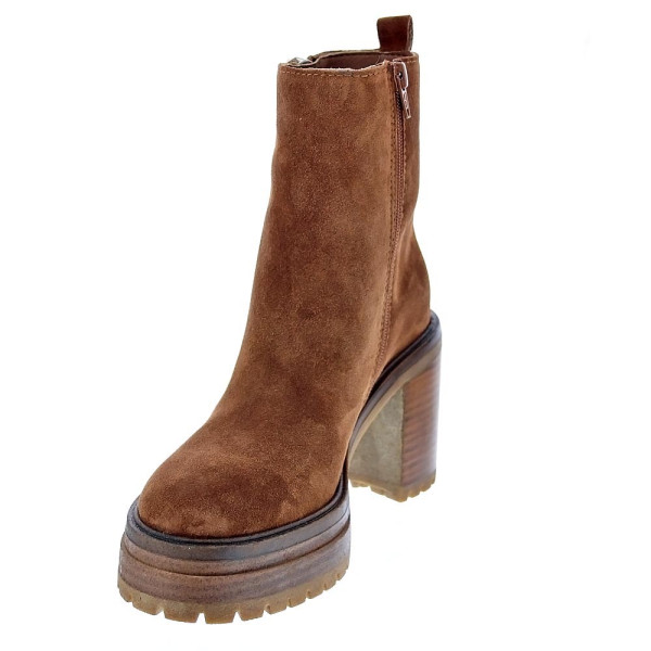 Botines Alpe zapatos Mujer modelo 26831113 Marrón Cremallera