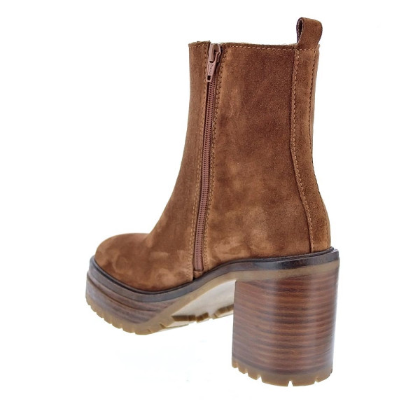 Botines Alpe zapatos Mujer modelo 26831113 Marrón Cremallera