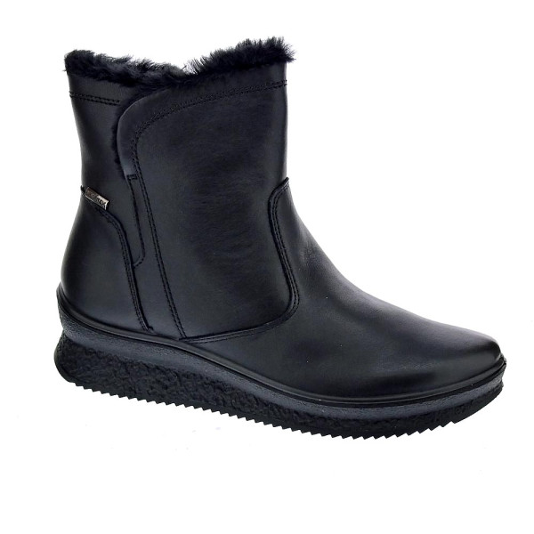 Botines Imac zapatos Mujer modelo 656528 Negro Cremallera