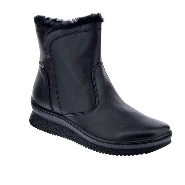 Botines Imac zapatos Mujer modelo 656528 Negro Cremallera