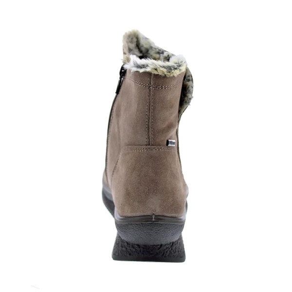 Botines Imac zapatos Mujer modelo 656529 Beige Cremallera