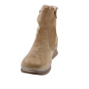 Botines Imac zapatos Mujer modelo 656529 Beige Cremallera