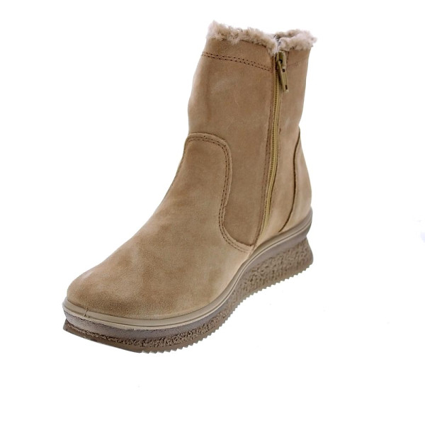 Botines Imac zapatos Mujer modelo 656529 Beige Cremallera
