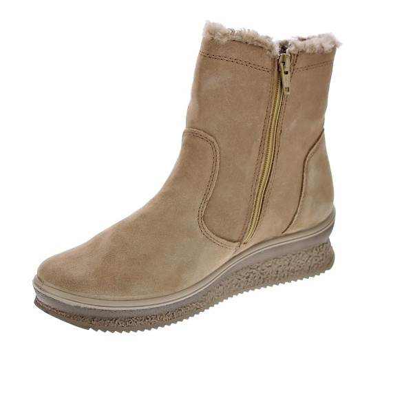 Botines Imac zapatos Mujer modelo 656529 Beige Cremallera