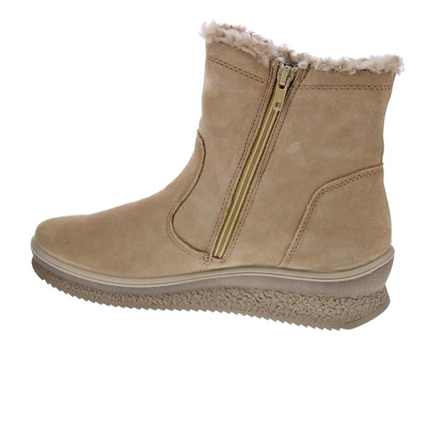 Botines Imac zapatos Mujer modelo 656529 Beige Cremallera