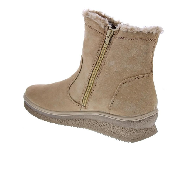 Botines Imac zapatos Mujer modelo 656529 Beige Cremallera
