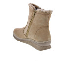 Botines Imac zapatos Mujer modelo 656529 Beige Cremallera