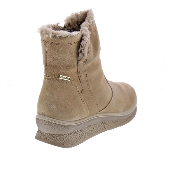 Botines Imac zapatos Mujer modelo 656529 Beige Cremallera