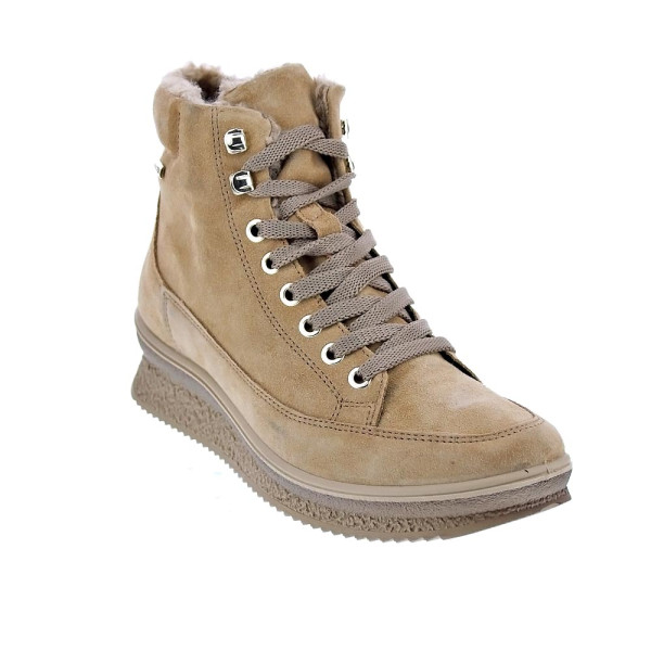 Botines Imac zapatos Mujer modelo 656549 Beige Cremallera