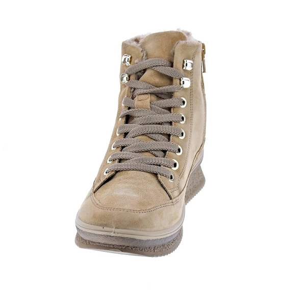 Botines Imac zapatos Mujer modelo 656549 Beige Cremallera