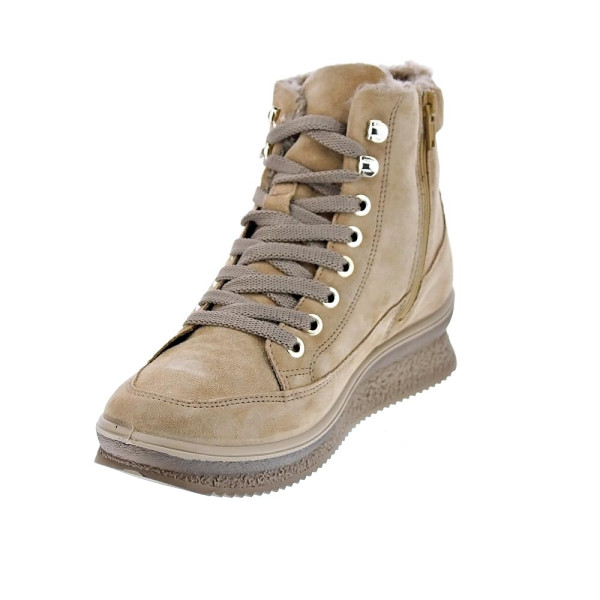 Botines Imac zapatos Mujer modelo 656549 Beige Cremallera