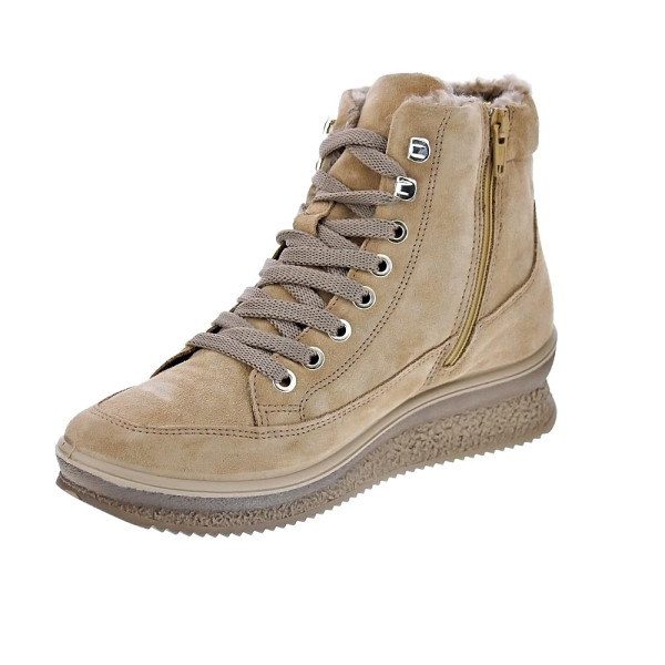 Botines Imac zapatos Mujer modelo 656549 Beige Cremallera