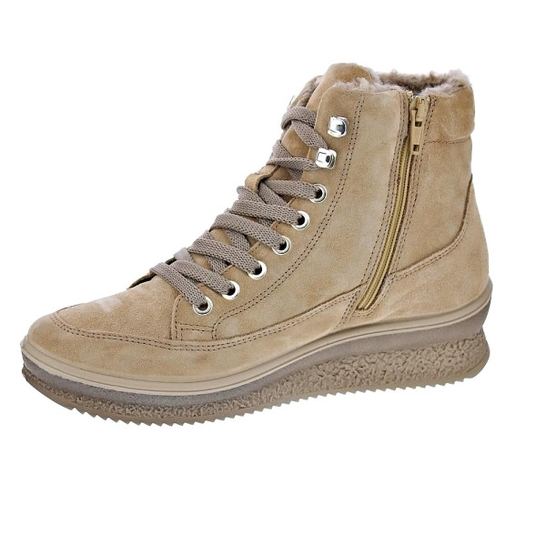 Botines Imac zapatos Mujer modelo 656549 Beige Cremallera