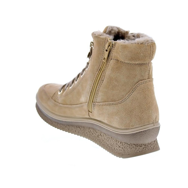 Botines Imac zapatos Mujer modelo 656549 Beige Cremallera
