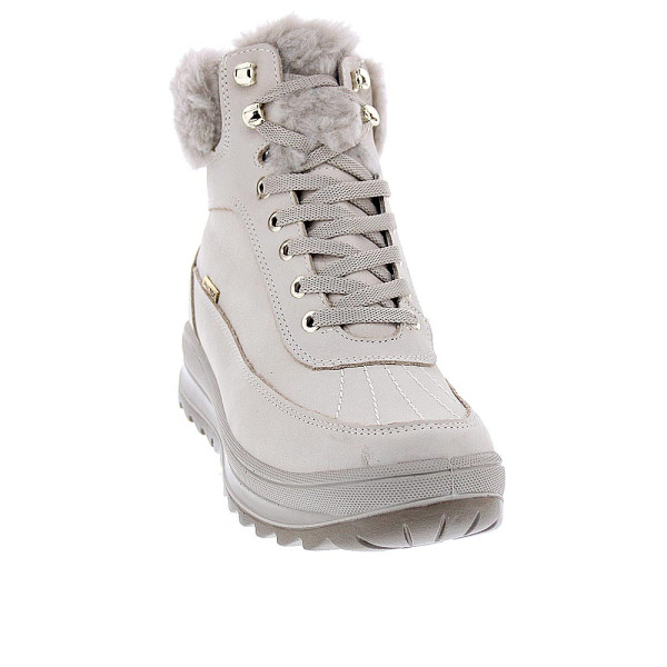 Botines Imac zapatos Mujer modelo 658478 Beige Cordón