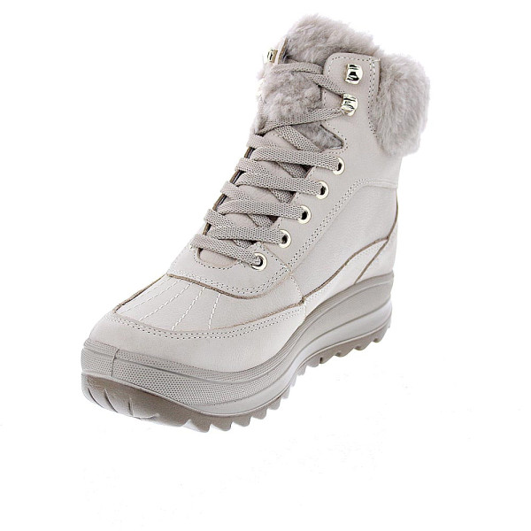 Botines Imac zapatos Mujer modelo 658478 Beige Cordón