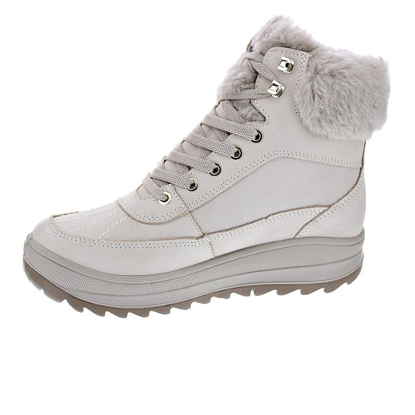 Botines Imac zapatos Mujer modelo 658478 Beige Cordón