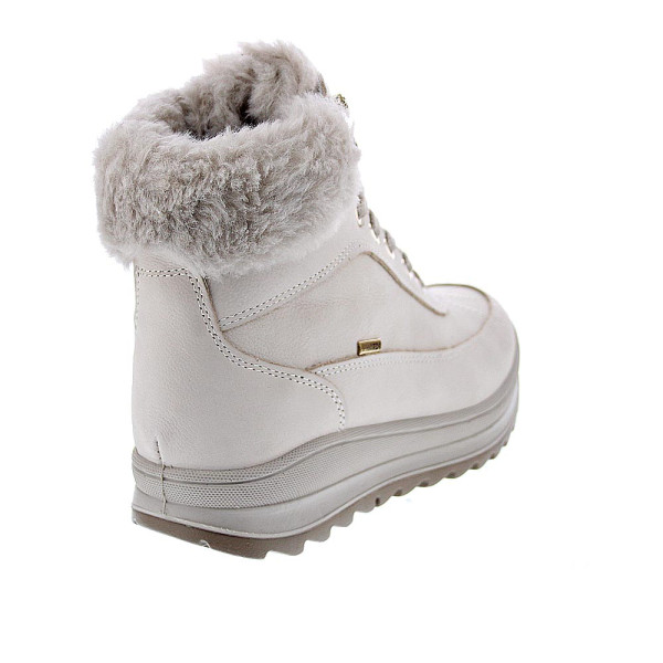 Botines Imac zapatos Mujer modelo 658478 Beige Cordón