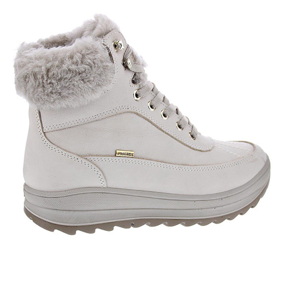 Botines Imac zapatos Mujer modelo 658478 Beige Cordón