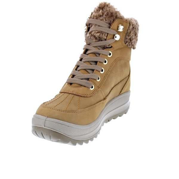 Botines Imac zapatos Mujer modelo 658478 Beige Cordón