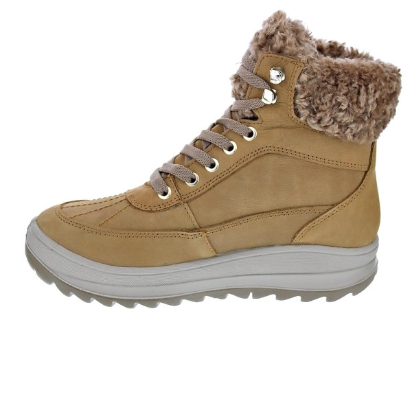 Botines Imac zapatos Mujer modelo 658478 Beige Cordón