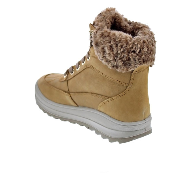 Botines Imac zapatos Mujer modelo 658478 Beige Cordón