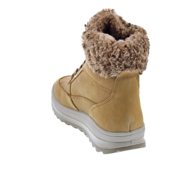 Botines Imac zapatos Mujer modelo 658478 Beige Cordón