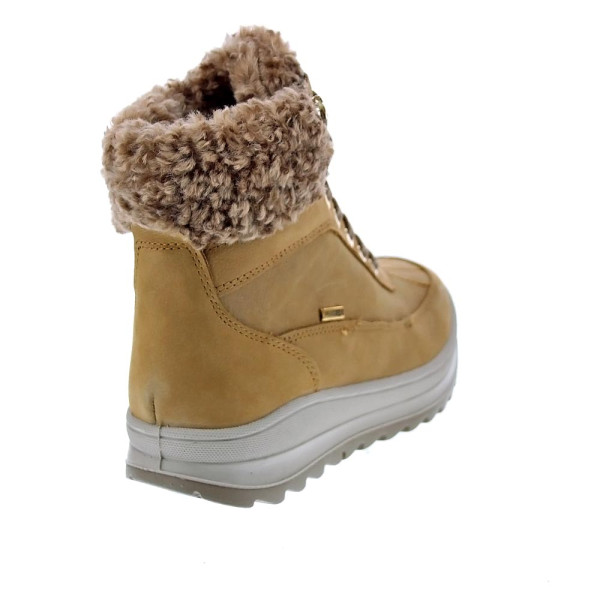 Botines Imac zapatos Mujer modelo 658478 Beige Cordón