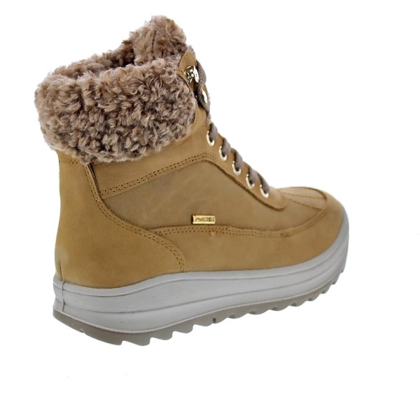 Botines Imac zapatos Mujer modelo 658478 Beige Cordón