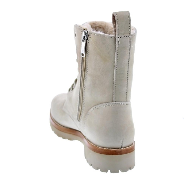 Botines Panama Jack zapatos Mujer modelo Frisia Beige Cremallera